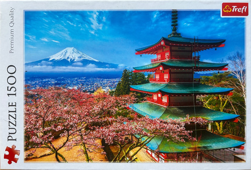 Rompecabezas Monte Fuji Tokyo 1500 Piezas Trefl Premium