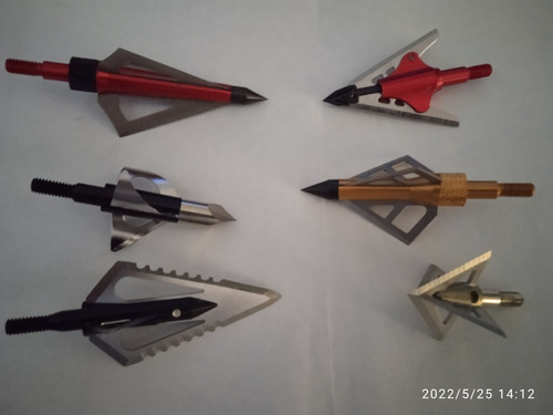 Imagen 3 de 5 de Puntas De Flechas Intercambiables, Caza O Pesca