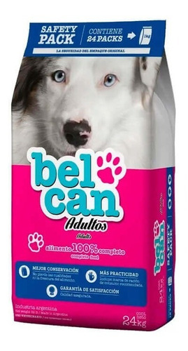 Alimento Vitalcan Belcan Perro Adulto Pack Ahorro X 24kg
