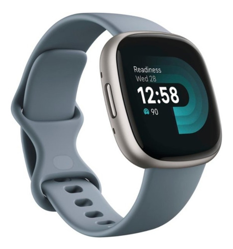 Relógio Smartwatch Fitbit Versa 4 Fitness - Platinum