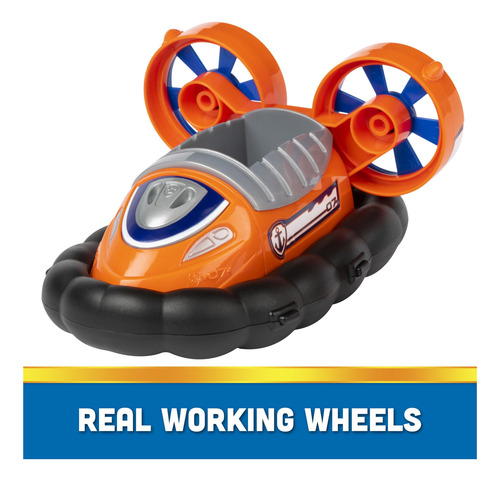 Vehículo De Juguete Paw Patrol Zumas Hovercraft Con Figura D