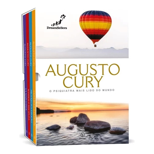 Box Augusto Cury - O Psiquiatra Mais Lido Do Mundo