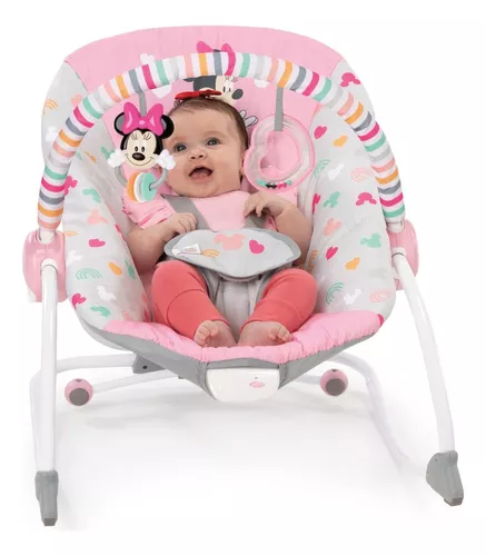 Silla mecedora para bebé Bright Starts Fancy Fantasy 12205-ES rosa