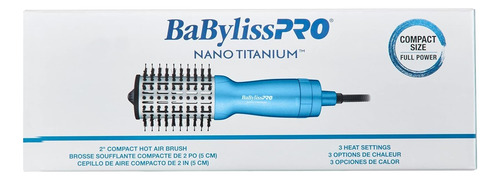Cepillo De Aire Caliente Babylisspro Nano Titanium Compact D
