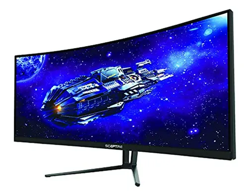 Monitor Curvo Qhd Sceptre 35 120hz % Srgb 300 Lux Pip Pbp N