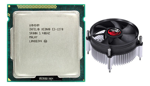 Imagem 1 de 9 de Intel Xeon E3 1270 3.80ghz 8mb Lga 1155 + Cooler Notus St