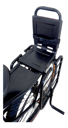 Imagem 3 de 5 de Cadeirinha Bicicleta + Bagageiro + Apoio Pernas E Pés Top