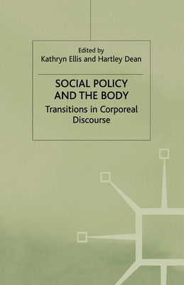 Libro Social Policy And The Body: Transitions In Corporea...