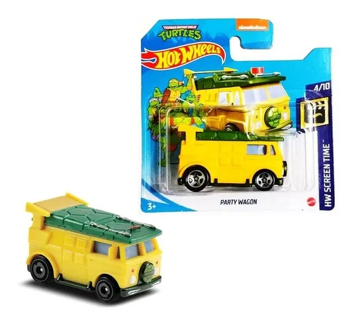 Hot Wheels Tortugas Ninja Party Wagon Coleccionable MercadoLibre