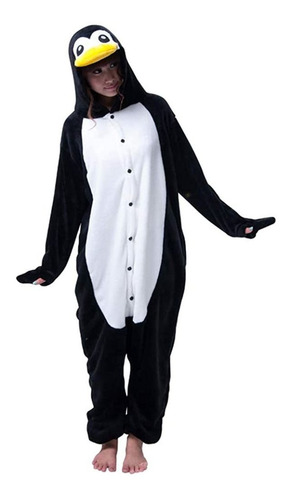Pingüino Adulto Onesies Sleepwear Unisex Animal Pijama...