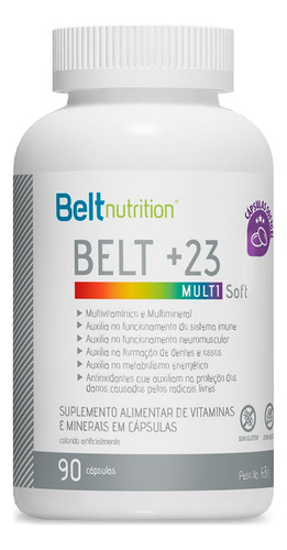 Kit 2 Belt Multi +23 Soft Multivitaminico E Multimineral Vit