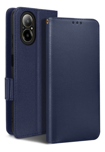 For Realme C67 4g Litchi Pu Leather Wallet Card Slot Case