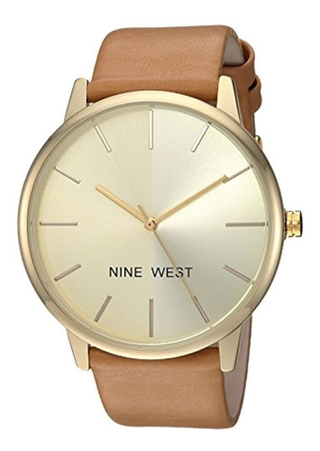 Nine West Reloj De Pulsera Dorado Para Mujer