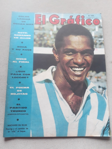 Revista El Grafico N° 2583 Año 1969 Da Silva - Oscar Mas