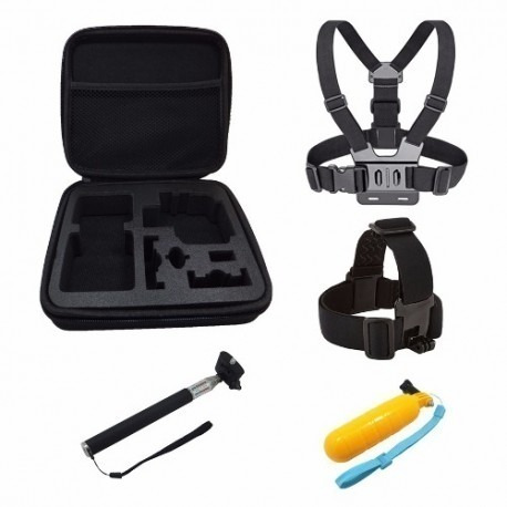 Kit Hero 8 7 6 5 3 4 Edition Black Silver Session Gopro 2018