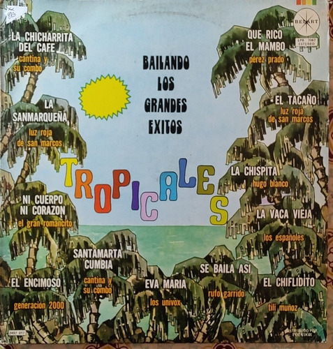 Vinilo Lp De Bailando Exitos Tropicales (xx873