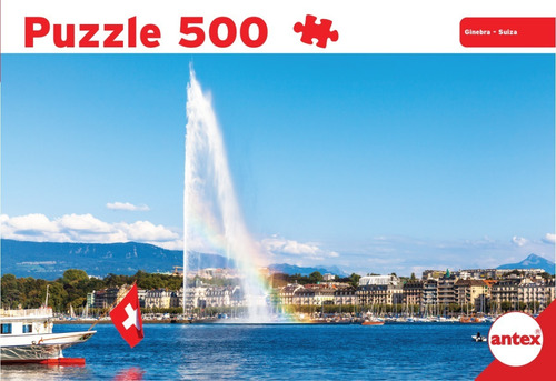 Puzzle 500 Piezas Ginebra Suiza Rompecabezas Antex 3054 Edu