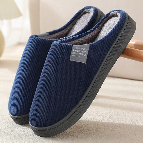 Pantuflas Peluche Mantener Caliente Suaves Y Cómodo Unisex