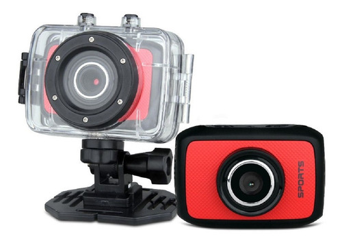 Imagen 1 de 5 de Camara Action Deportes Moto Filmadora Sumergible No Tactil