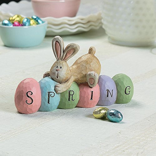 Spring Bunny Tabletopper Pascua Decoraciones - Pintado A Man