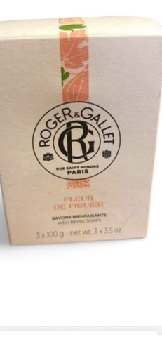 Roger & Gallet Sabonete Perfumado Fleur De Figuier 3x 100g