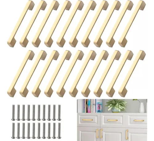 comprar 20 Piezas Tiradores Para Cocina Cajones Armarios Baño 5 In