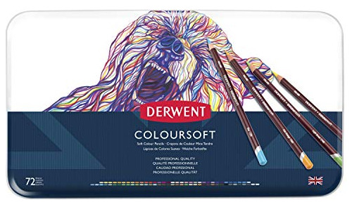 Derwent Lápices De Colores, Lápices Coloursoft, Dibujo, Arte