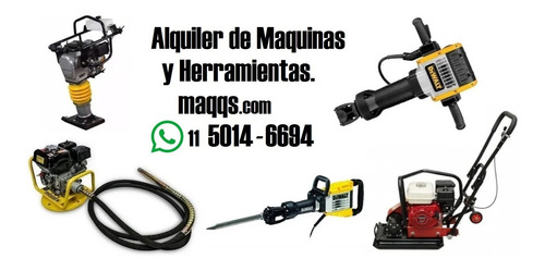 Imagen 9 de 10 de Roto Martillo Alquiler Rotomartillo Percutor Demoledor Pison