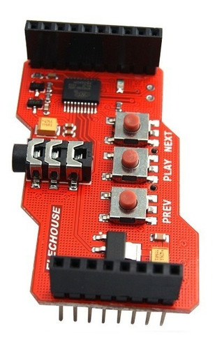 Wave Shield Sd Mp3 Wav (arduino, Pic, Avr)