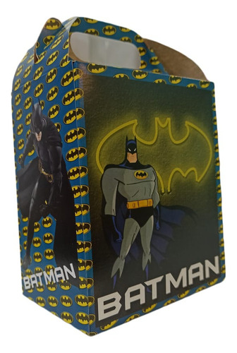 Batman Cajas Dulceras Bolo Fiesta Cumpleaños 10 Niños 