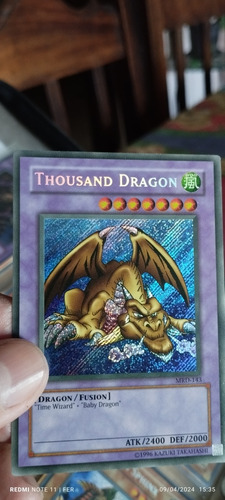 Yugioh Thousand Dragon Secret Rara Mrd-143