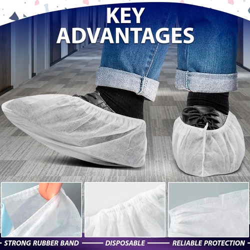 100pcs Protector De Zapato Cubre Zapato Desechable Para ...