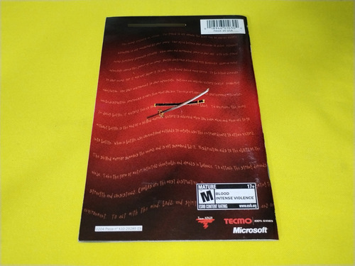 Ninja Gaiden Xbox Clasico *original* (Usado)
