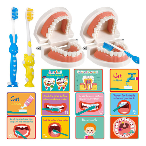 Skylety Juego De 2 Dentistas Para Niños, Juego De Dentista,