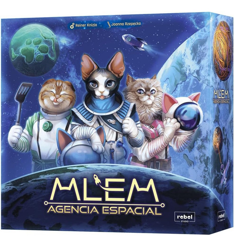 Mlem Agencia Espacial Juego De Mesa Rebel Studio Asmodee