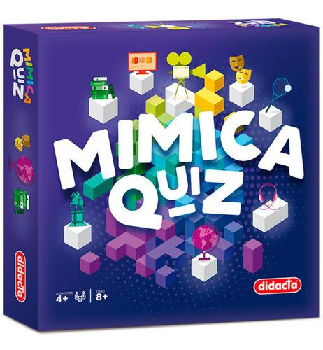 Juego De Mesa Didacta Mimica Quiz Super Oferta