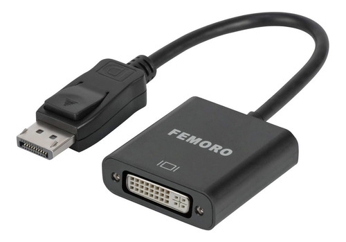 Femoro Displayport A Dvi - Adaptador Convertidor De Puerto D