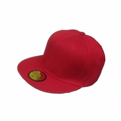 Gorra Roja Azul Plana Cerrada Liso .pub.especial Hughesaxel