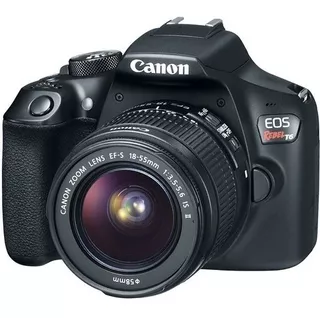 Canon Eos Rebel T6 Kit: Lente 18-55, 50mm 1.8 Y 70-300