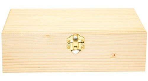 Darice 9151-58 Caja Rectangular De Madera, 8-1 / 4-inch