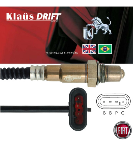 Sonda Lambda Fiat 500 Palio Doblo Idea Uno Punto 46751082