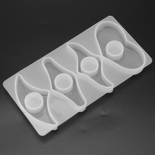 Molde De Resina De Silicona Hecho A Mano Para Marcapálogos C