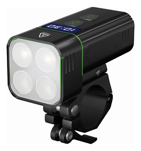 Linterna Frontal Led Para Bicicleta Recargable Por Usb /
