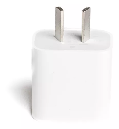 CARGADOR CABEZAL IPHONE 20W USB-C TIPO C (PATA ARGENTINA)