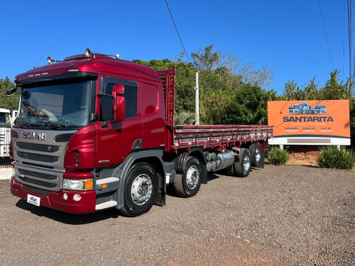 Scania P 310 8x2 2015 Bitruck Com Carroceria Carga Seca