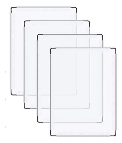 Panel De Plástico Transparente Dinmo De 4 Piezas, 11.8  X 15