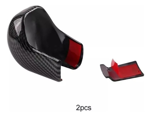 Aplique Manopla Câmbio Civic G10 2017 2019 2021 Carbono 2pçs