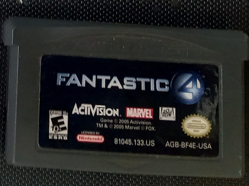 Fantastic 4, Gameboy Advance, Usado, Original 