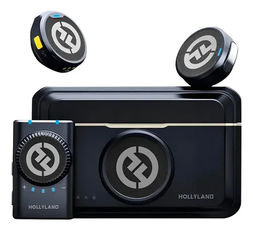 Sistema Microfone Lapela Lark M2 Câmera Hollyland