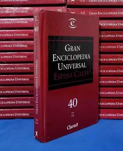 Colección Gran Enciclopedia Universal Espasa Calpe Clarin